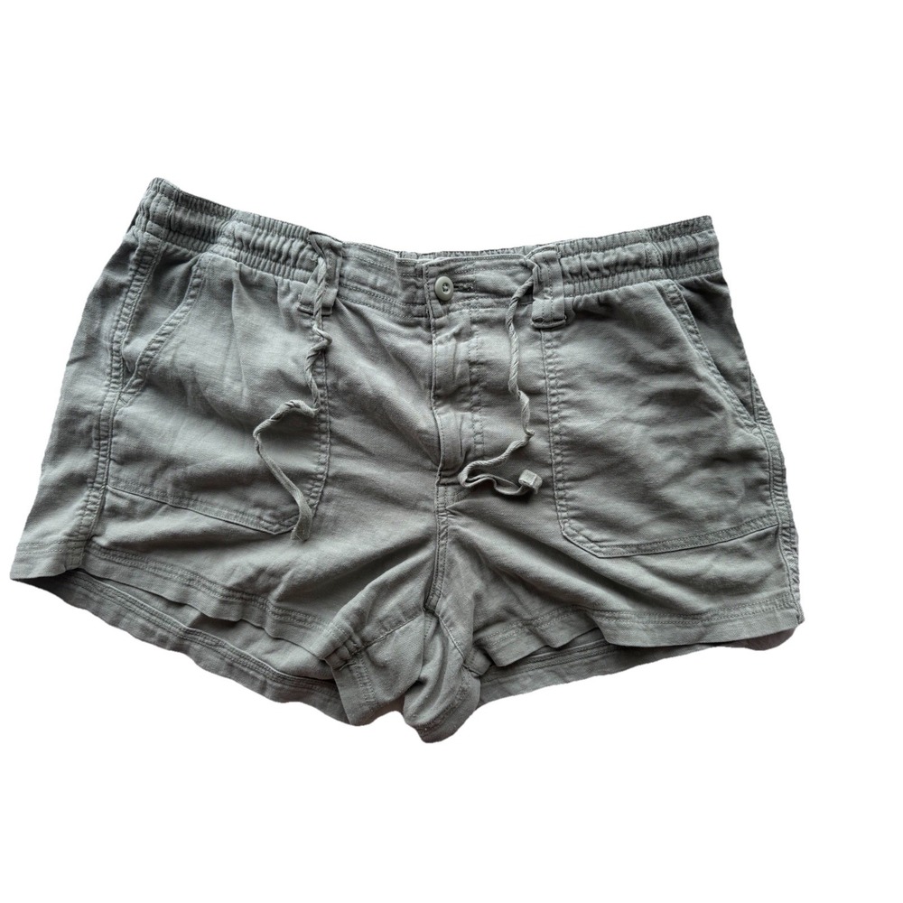 American Eagle Women's Stretch Tomgirl Short Plus Size 14 Green